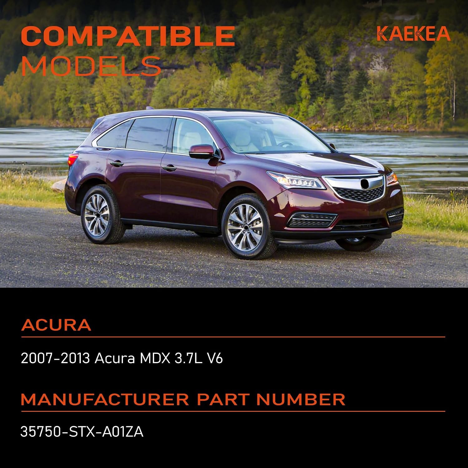 35750-STX-A01ZA Power Window Master Switch Compatible with 2007-2013 Acura MDX 3.7L V6 Double Auto Button Control Front Driver Side
