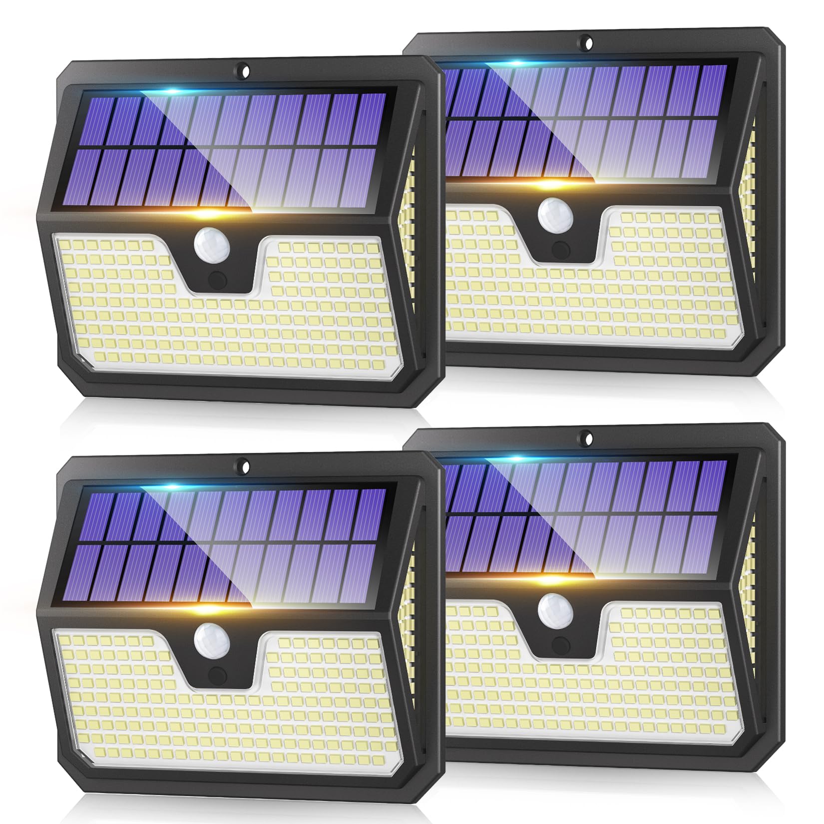 Outdoor Garden Solar Security Lights - 238 LED Solar Motion Sensor Light