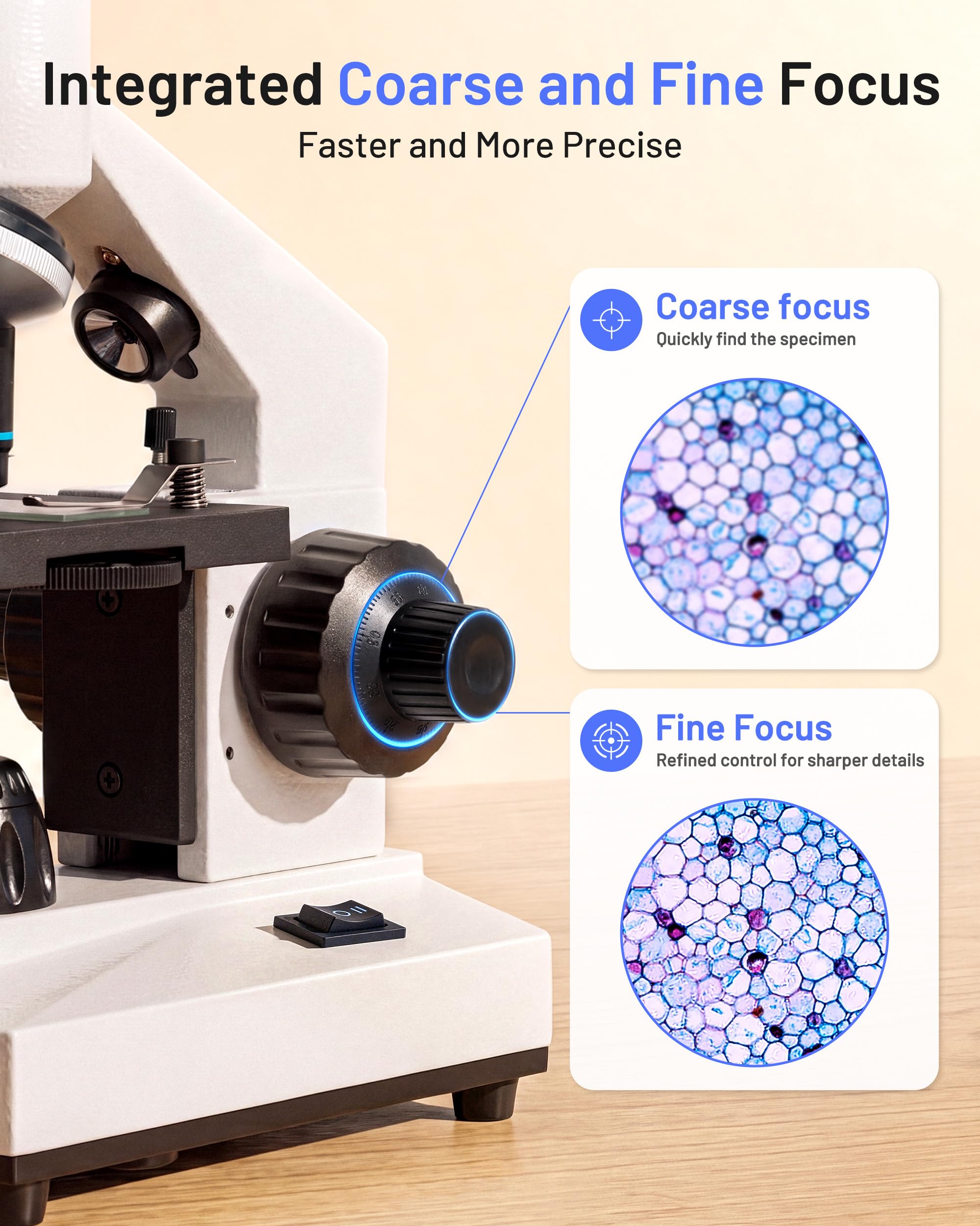 TOMLOV Microscope - Explore the Microscopic World -2