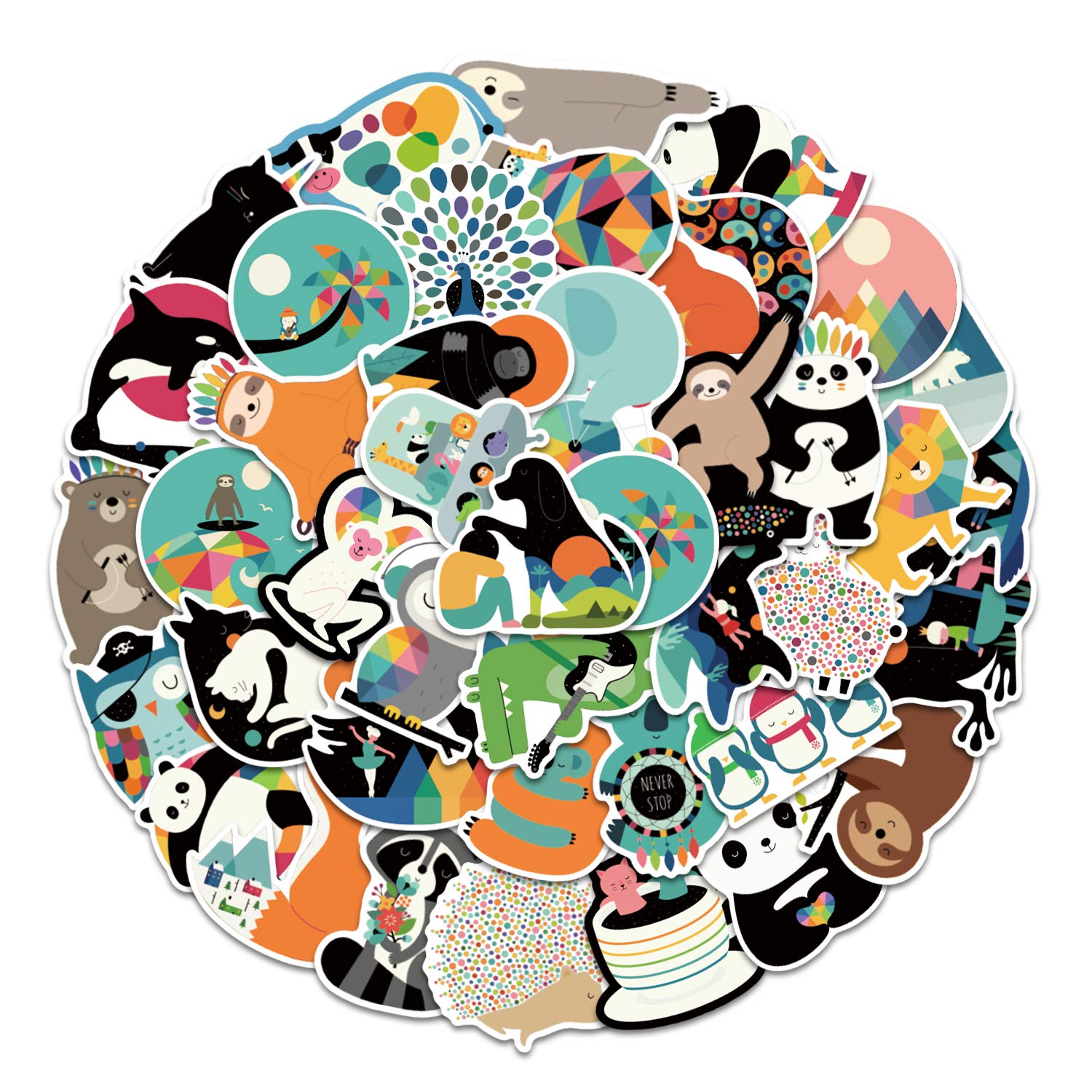 Buy 100 Pcs VSCO Stickers for Hydro Flask Stickers Waterproof Vinyl