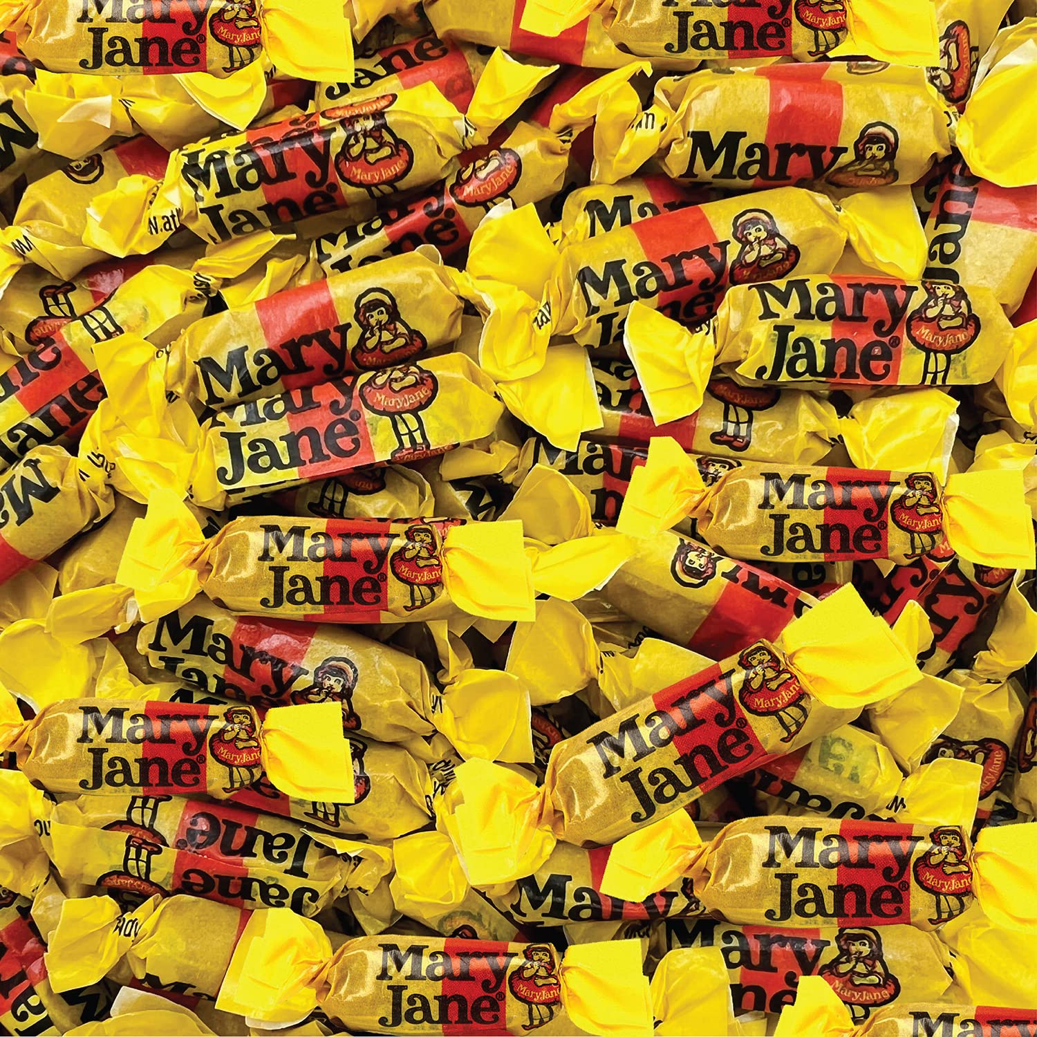 CrazyOutlet Mary Jane Taffy Retro Candy, Bulk Pack, 2 Lbs
