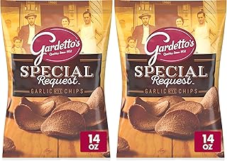 Snack Mix, Roasted Garlic Rye Chips, 14 oz (Pack of 2)