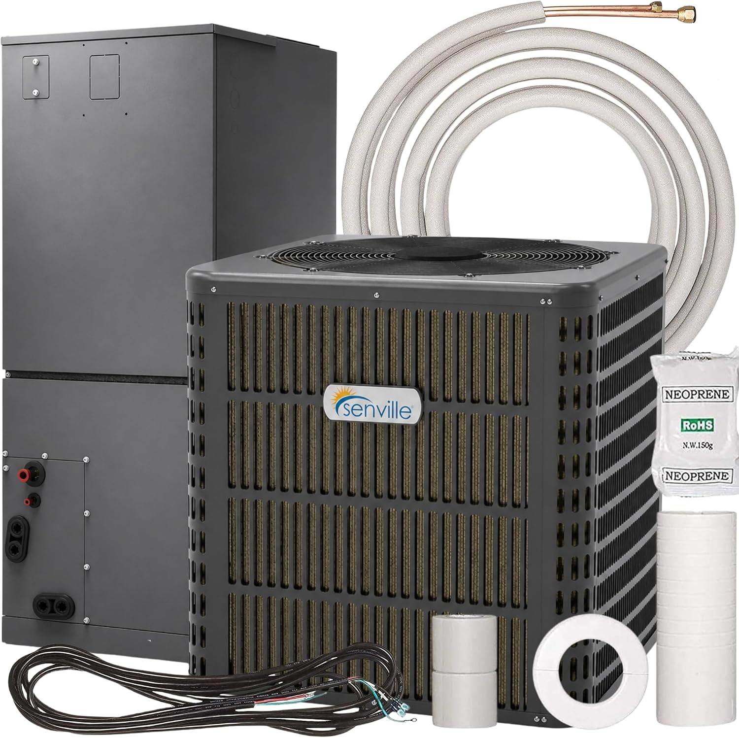 Senville 36000 BTU 3 Ton Central Air Conditioner Heat