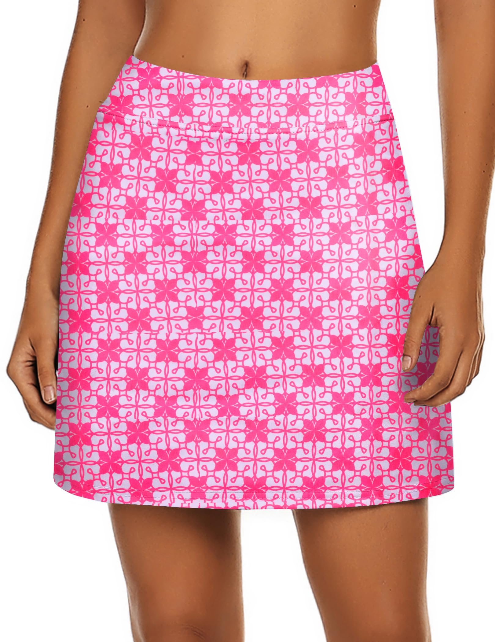Ekouaer Womens Active Performance Skort Lightweight Skirt for Running Tennis Golf Workout Sports