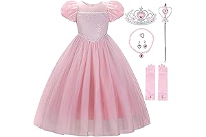 Enchanting Puff Sleeve Princess Dress: Live the Royal Dream