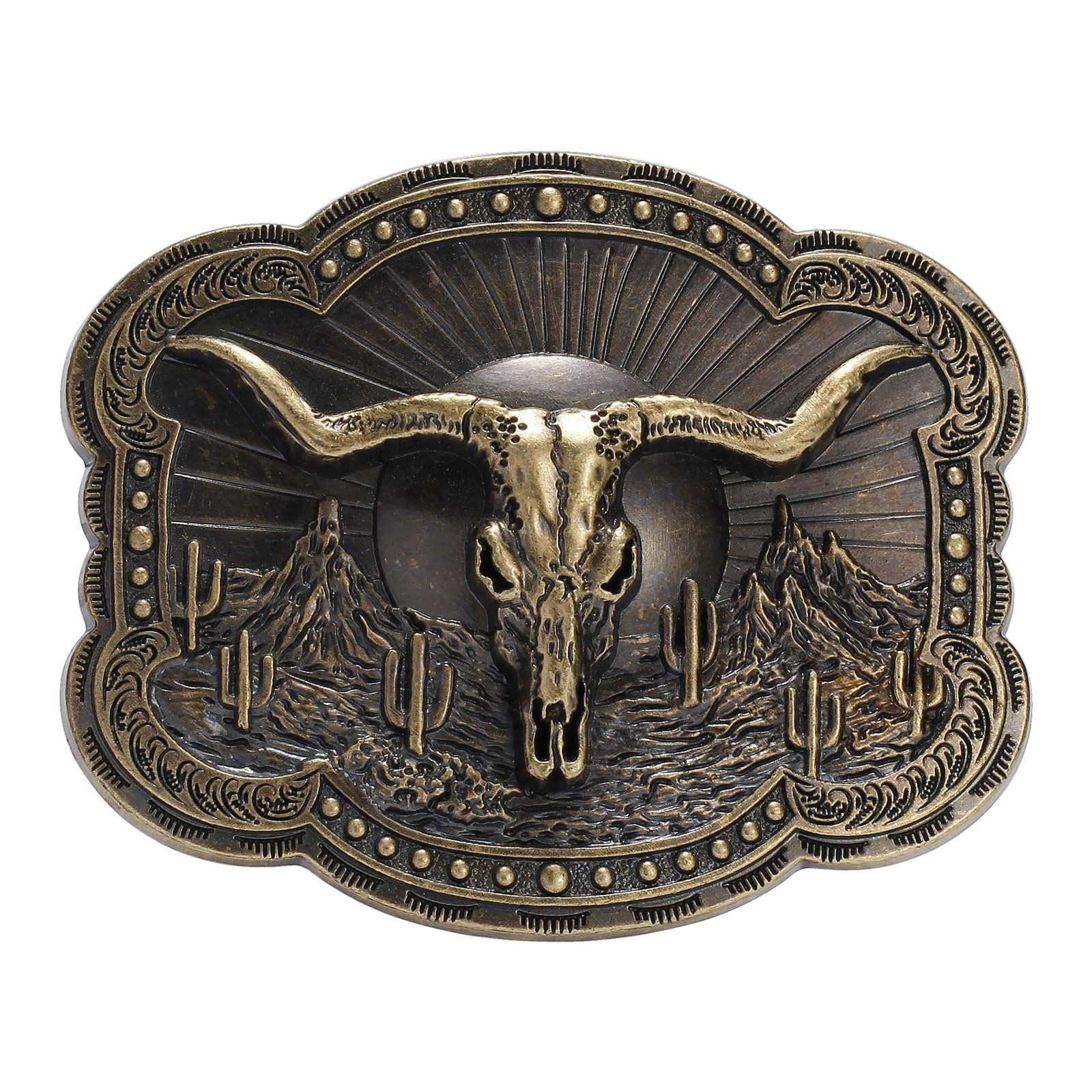 Western Cowboy Belt Buckle for Men women