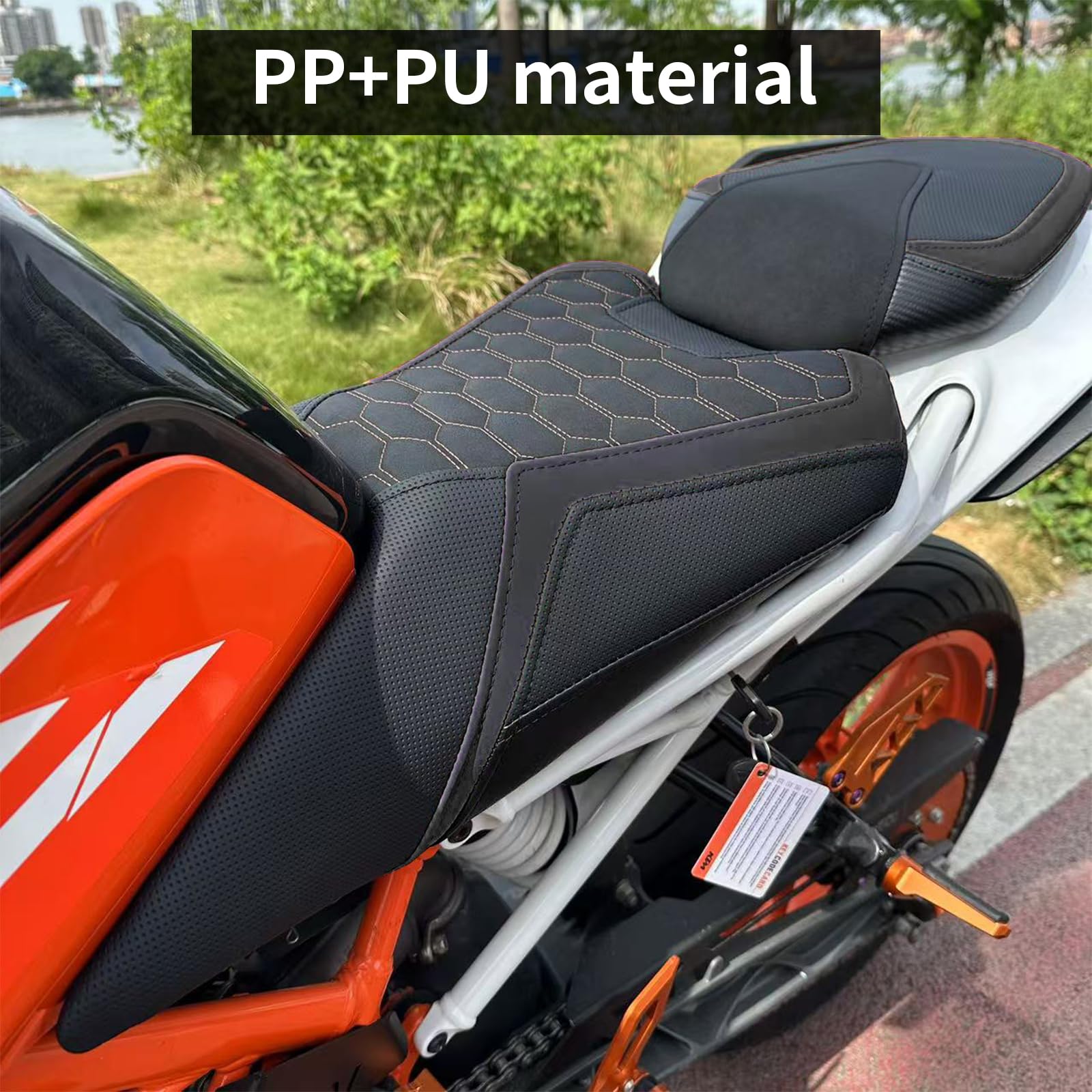 Amazon | GFARDMOTO モーターサイクル 助手席シート KTM 390/125/250