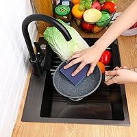 Vista 6 de 24 esponjas de lijado azul ultra grano, bloques de lijado para paneles de yeso, esponja lavable reutilizable para modelos de cerámica, manualidades