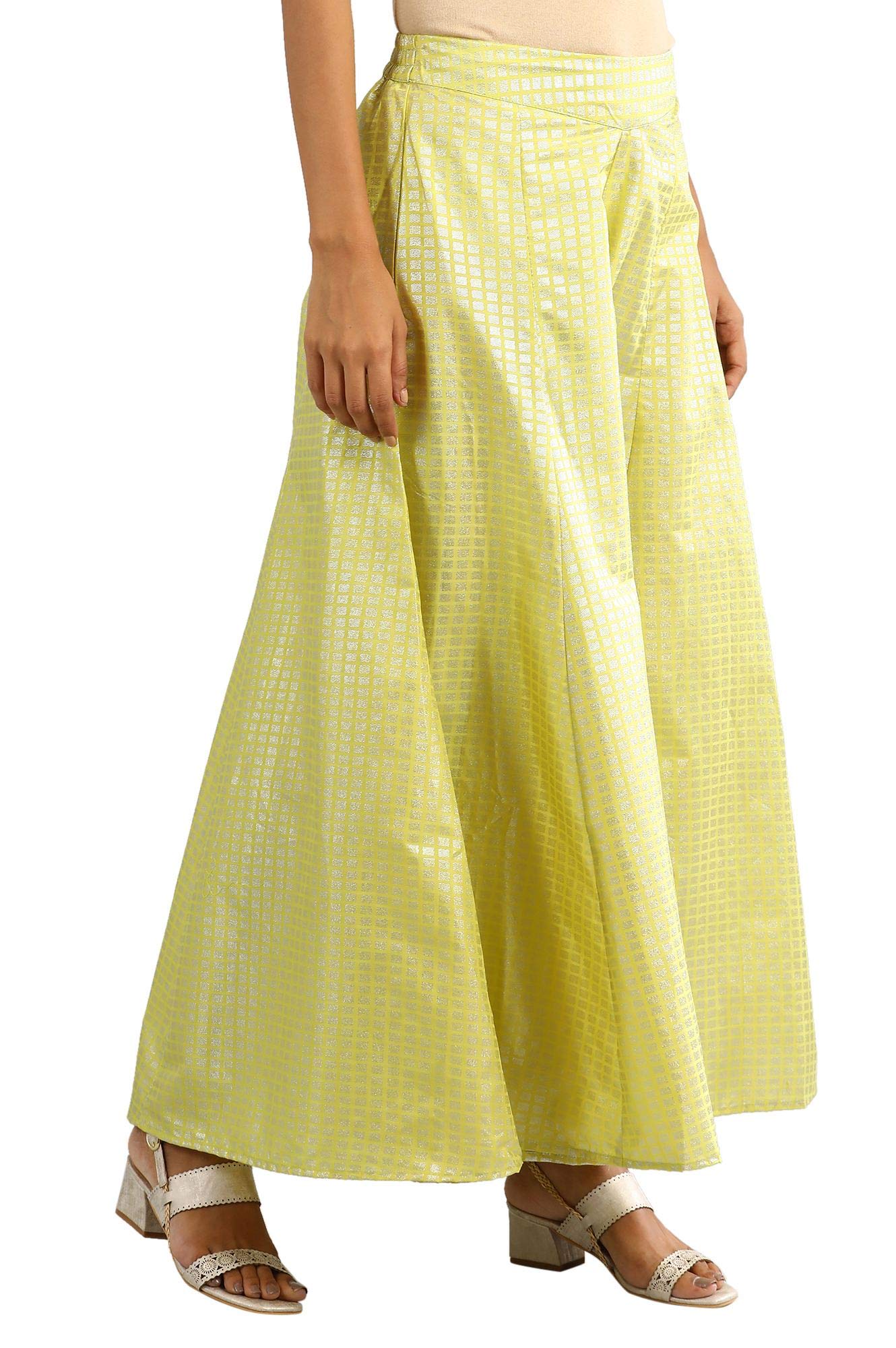 Aurelia Pantalones palazzo sueltos elásticos y de talle alto para mujer | Pantalones palazzo hasta el tobillo
