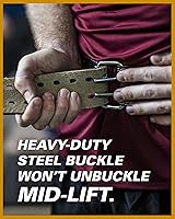 Vista 2 de Harbinger Harbinger Padded Leather Belt Black