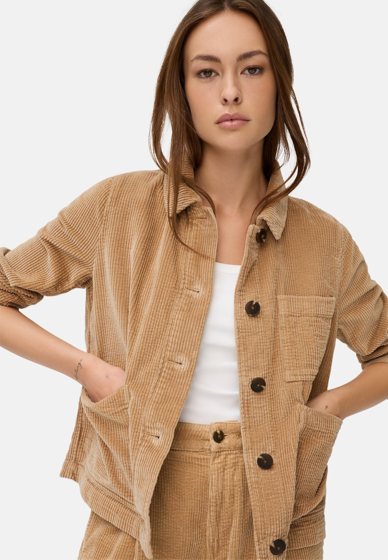 camel active Damen Indoor Blazer mit Taschen
