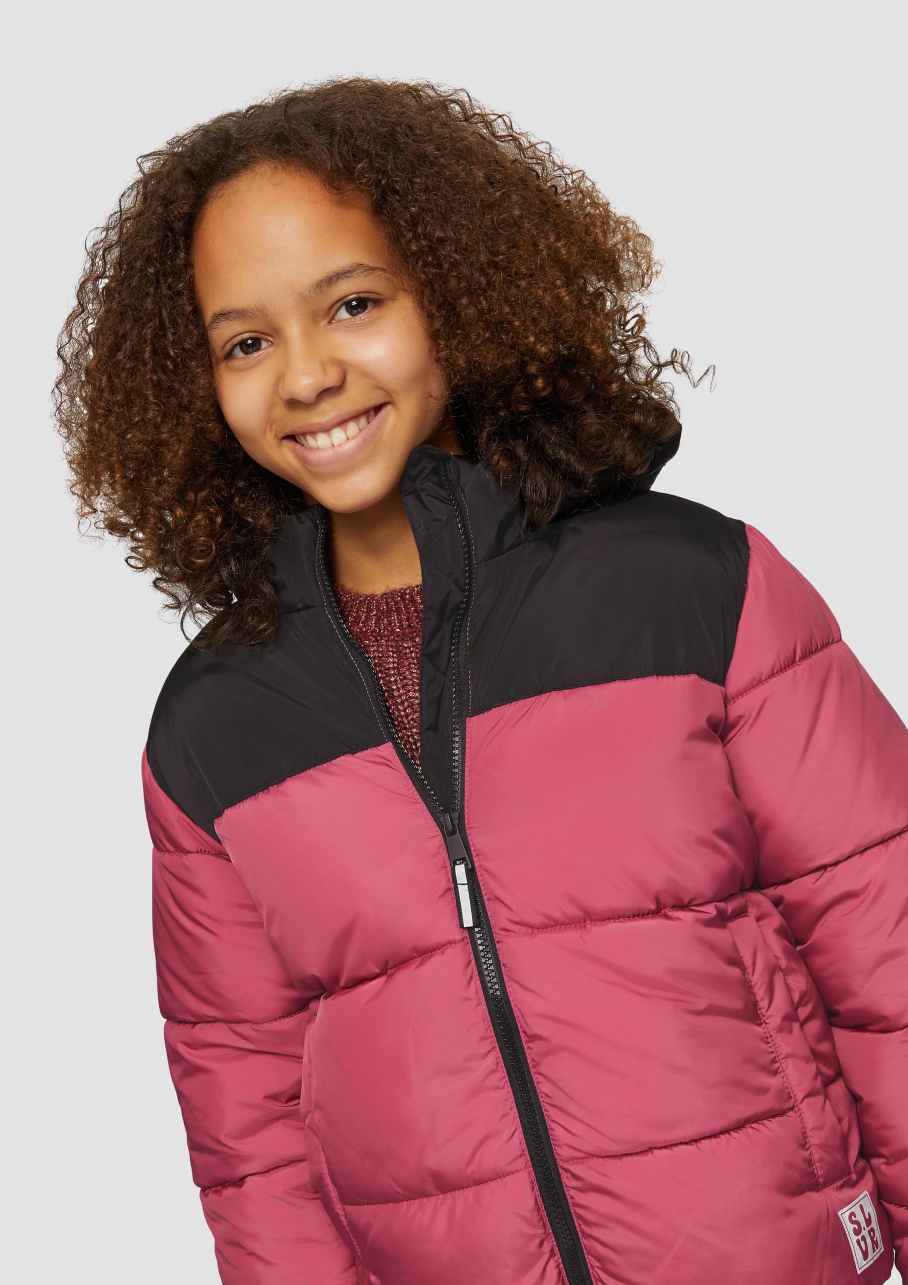 s.Oliver Mädchen 2150576 Steppjacke mit Kapuze