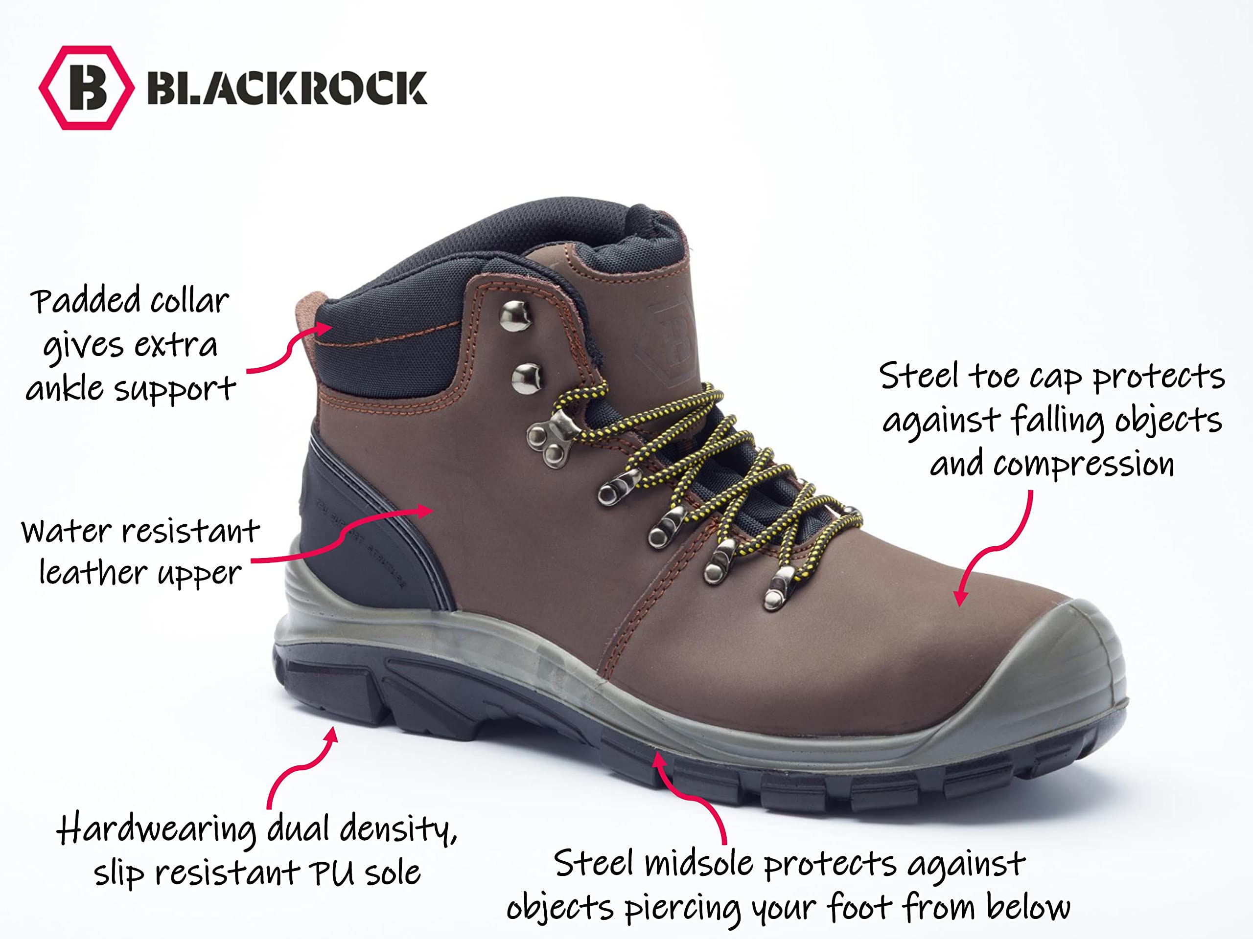 Blackrock SF77 Malvern Safety Hiker (brąz) S3 SRC