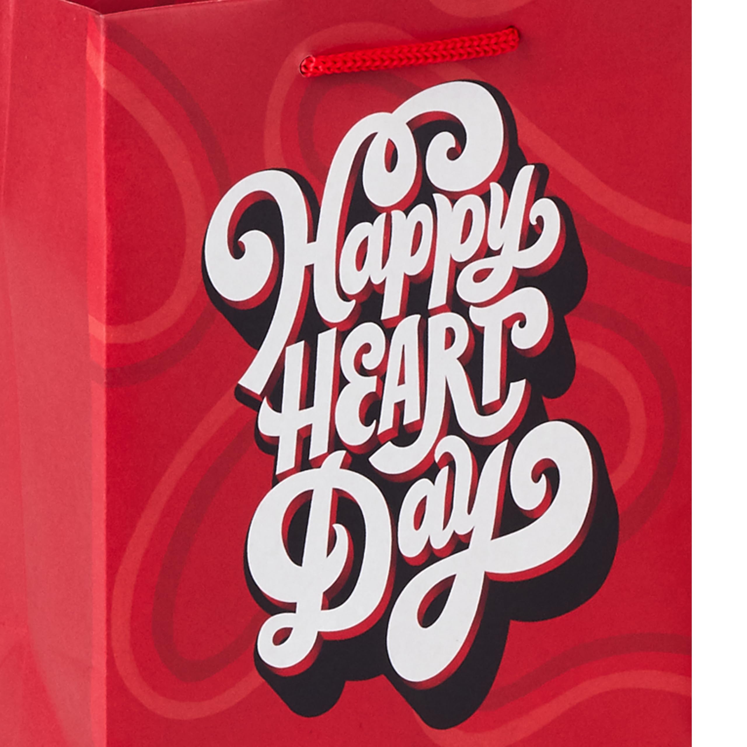Hallmark 6" Small Valentine's Day Gift Bags (6 Bags, 3 Designs: Hello Gorgeous, Pink, Red) for Classroom Exchange, Galentine's Day