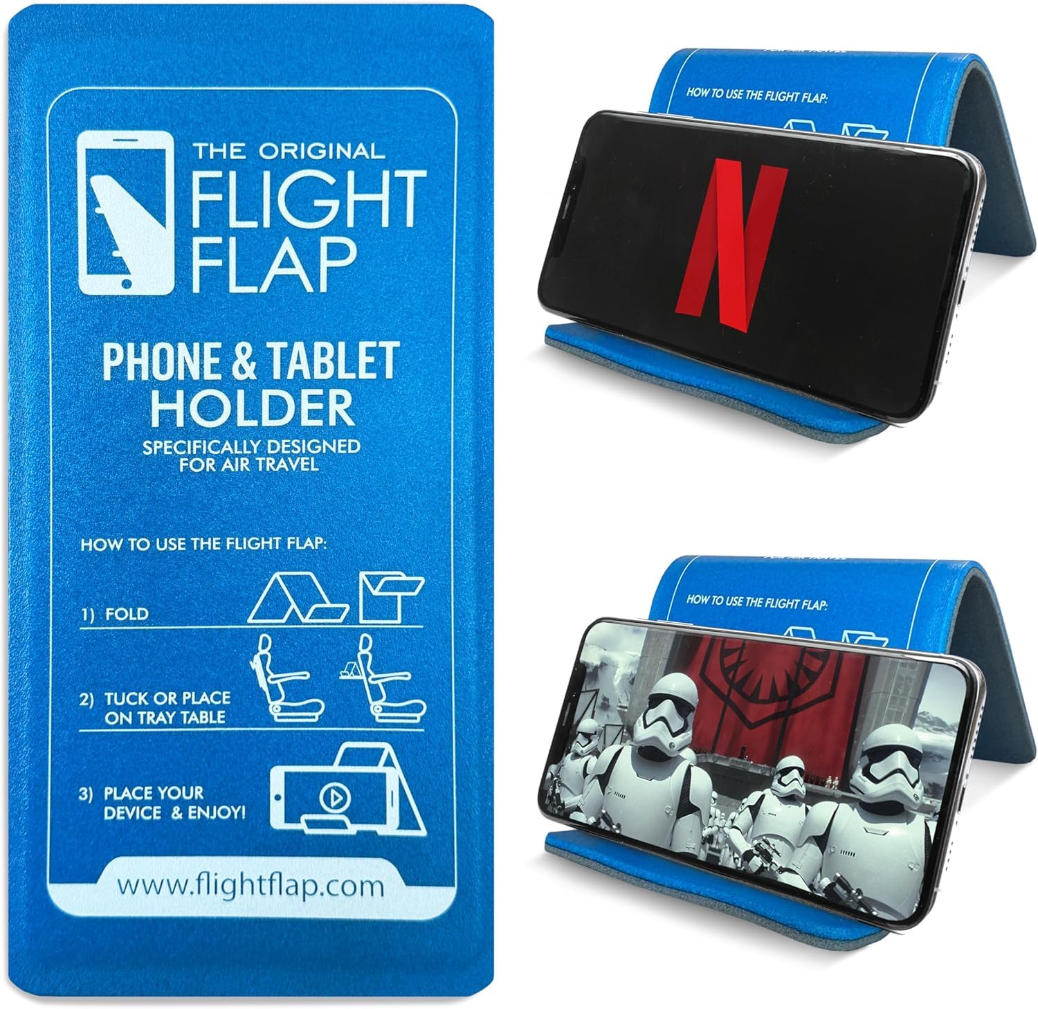フライトフラップ飛行機電話ホルダー、柔軟な携帯電話ホルダー、デスク、ベッド、オフ…