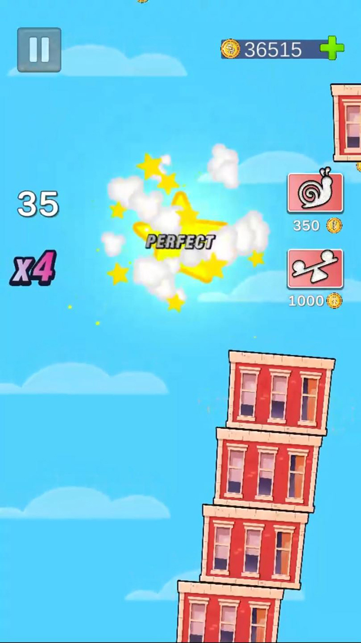 Skyscraper stack - Red Pieces - App on Amazon Appstore