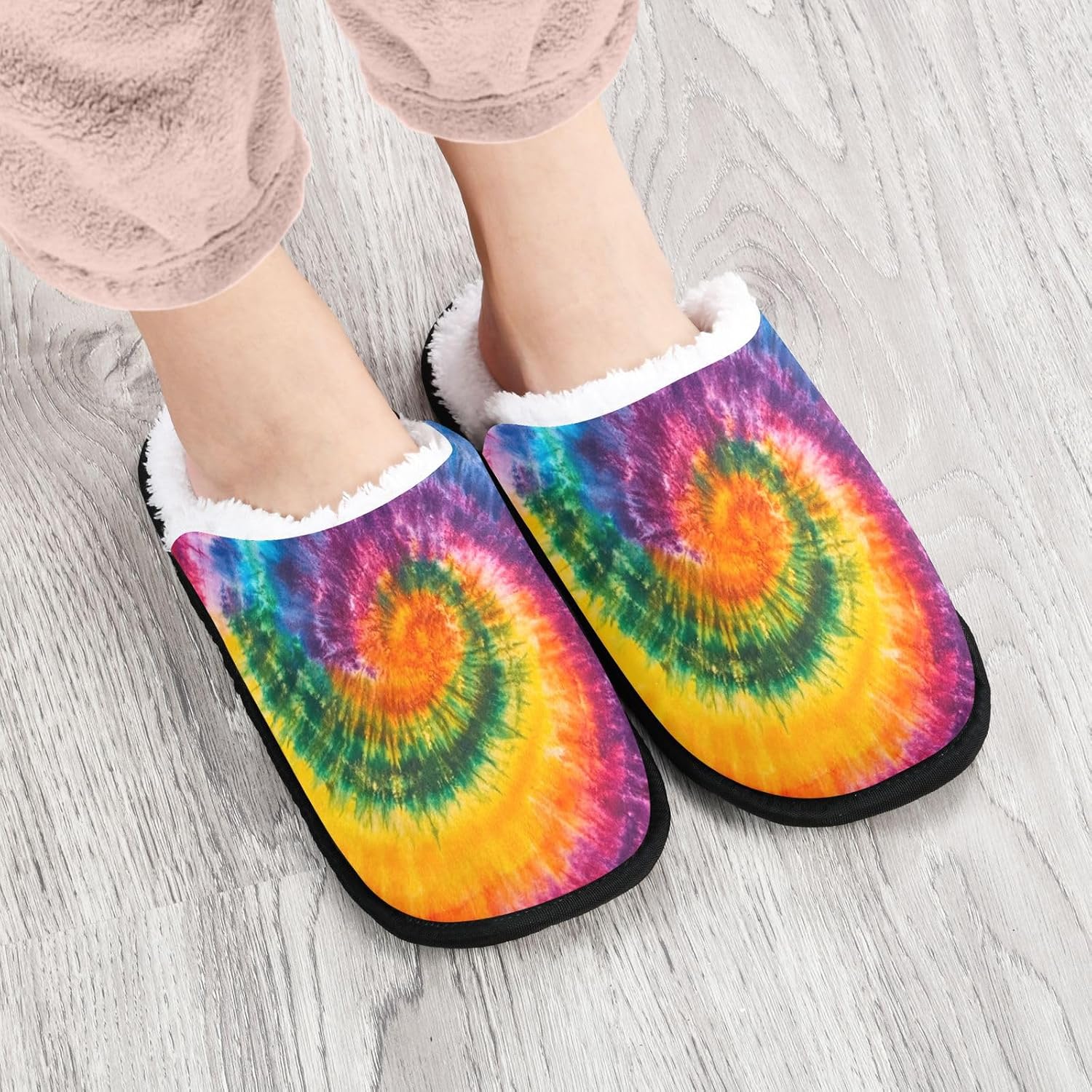 Boccsty Yellow Duck Spa Slippers Christmas House Slipper Indoor Outdoor Halloween Home Shoes for Men Woman
