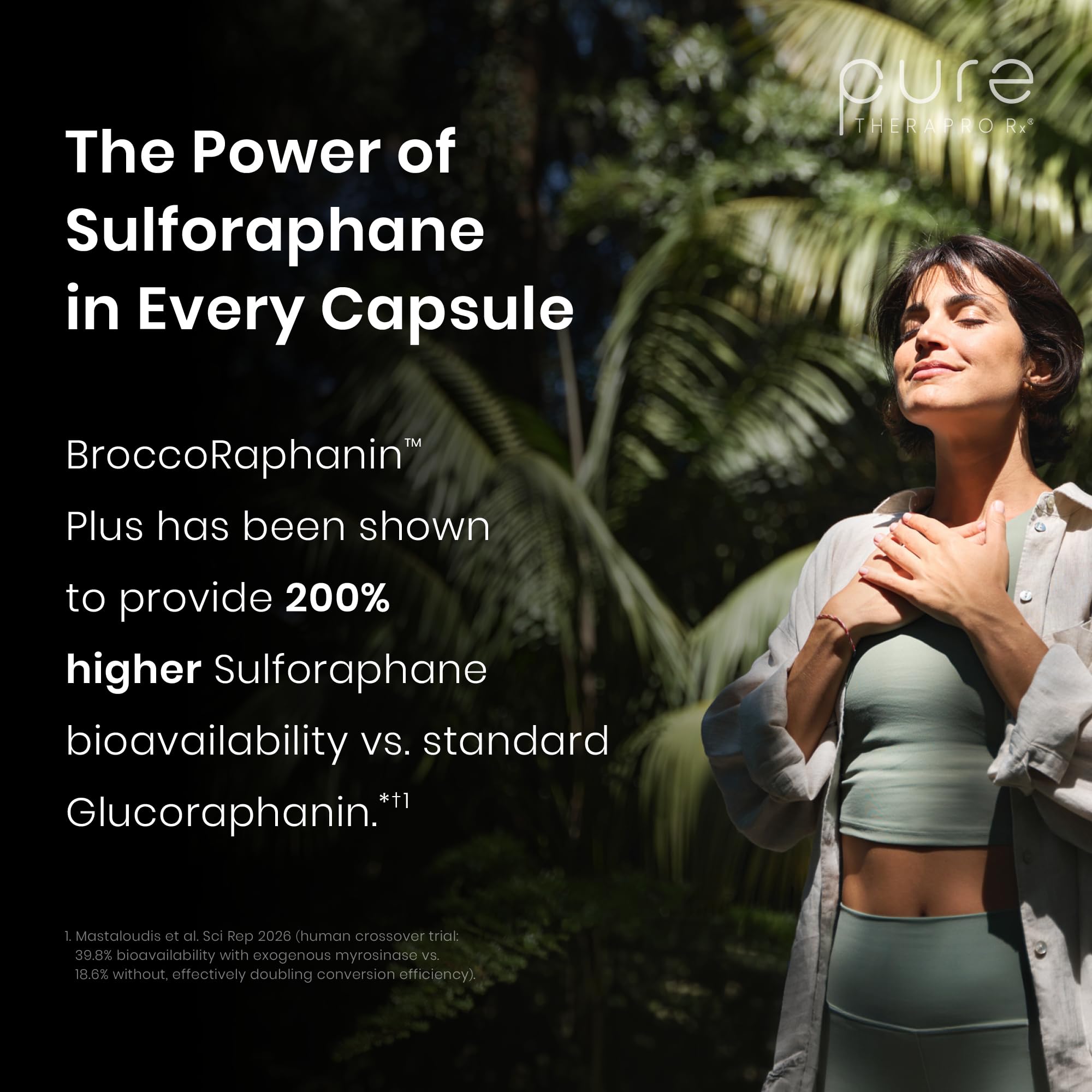 NRF2 Activator, Sulforaphane, Curcumin & Green Tea, 60 Vegan Capsules — Amazon image 6