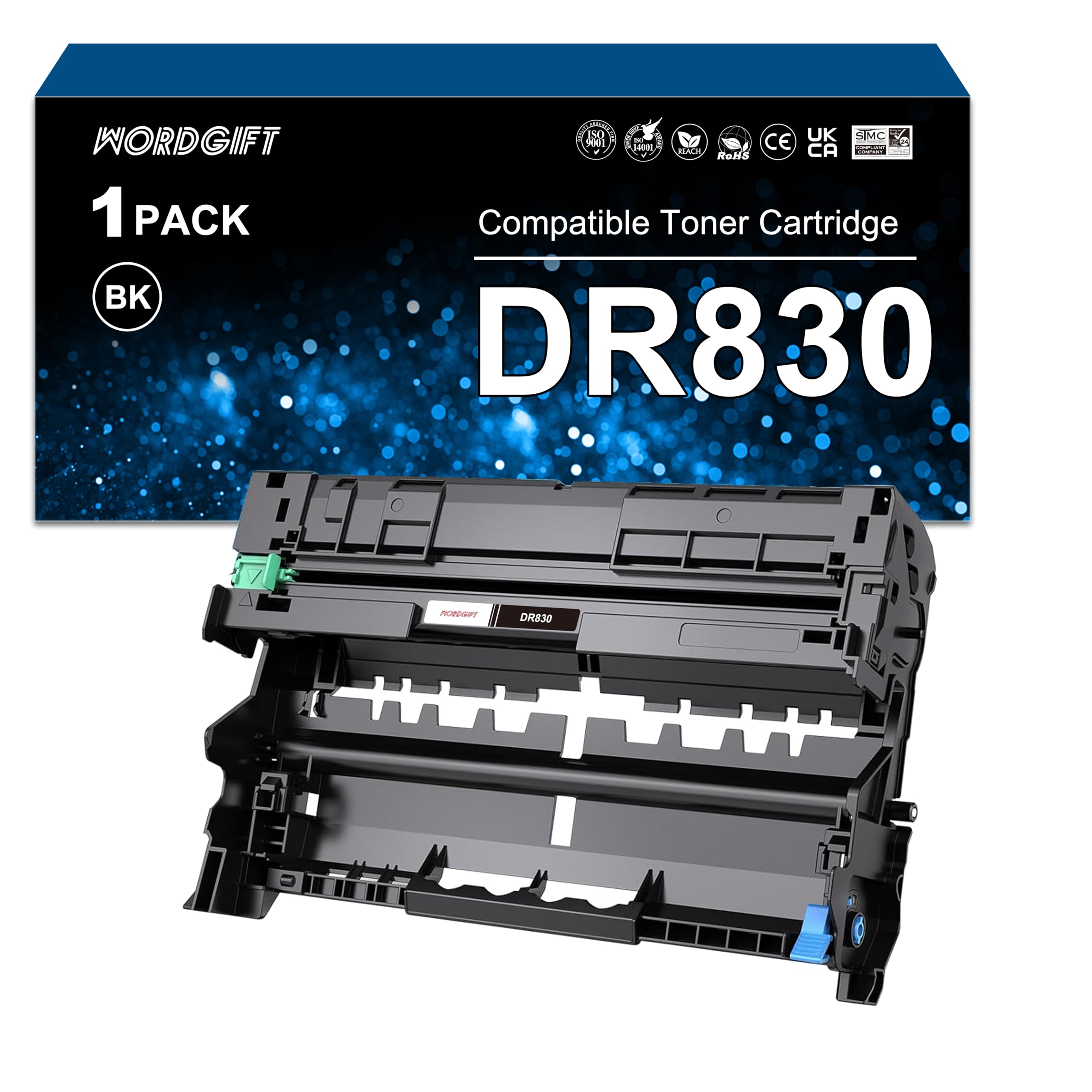 Kompatybilny zamiennik bębna DR830 (nie toner) do drukarki Brother DR-830 do drukarki Brother HL-L2400D HL-L2460DW HL-L2405DW HL-L2480DW DCP-L2640DW MFC-L2760DW MFC-L2820DW MFC-L2820DWXL