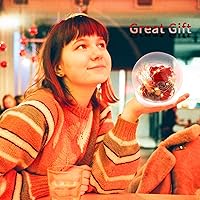 Vista 6 de Flor fresca hecha a mano, rosa eterna