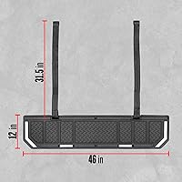 Vista 2 de Motor Trend Bumper Guard for Cars - Heavy-Duty Rear Car Bumper Protector for Parked Vehicles, High Intensity Reflector for Nighttime Visibility