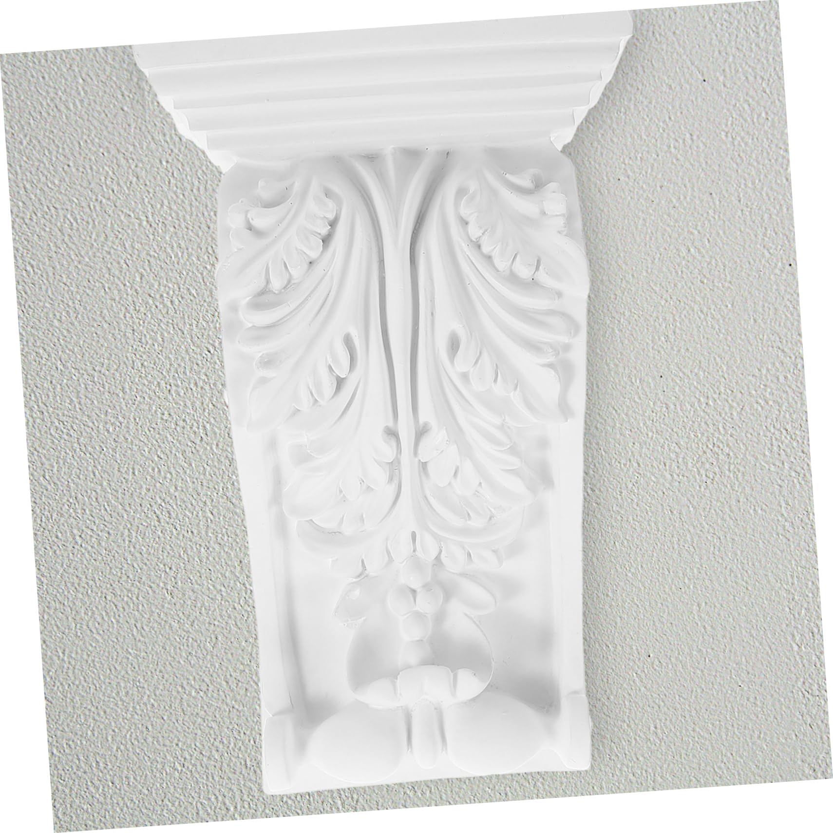 2 Pezzi Modanatura Decorativa Angolare PU per Decorazioni Murali Design Facile Installazione per Interni