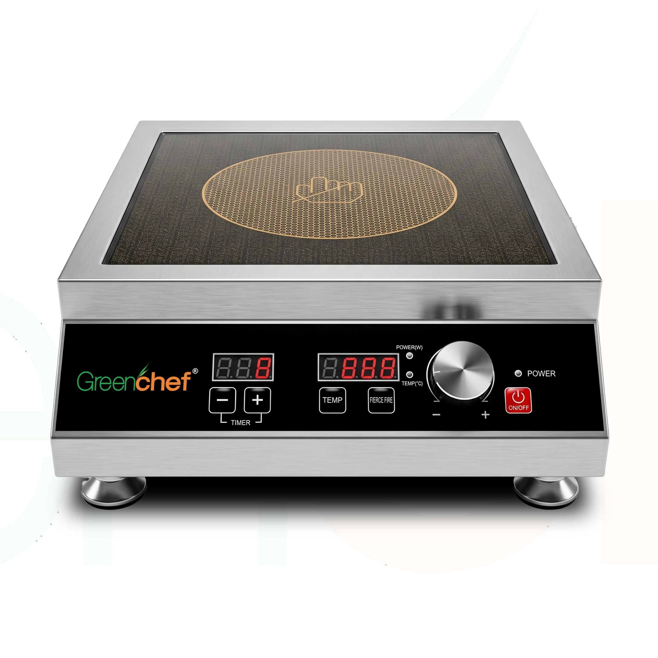 Greenchef Commercial Infrared Induction Cooktop - Vector-image-26