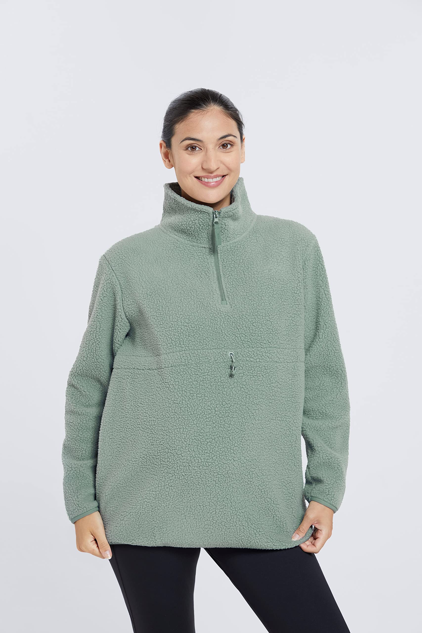 Mountain Warehouse Cosy Polaire de maternité en Sherpa à Demi-glissière
