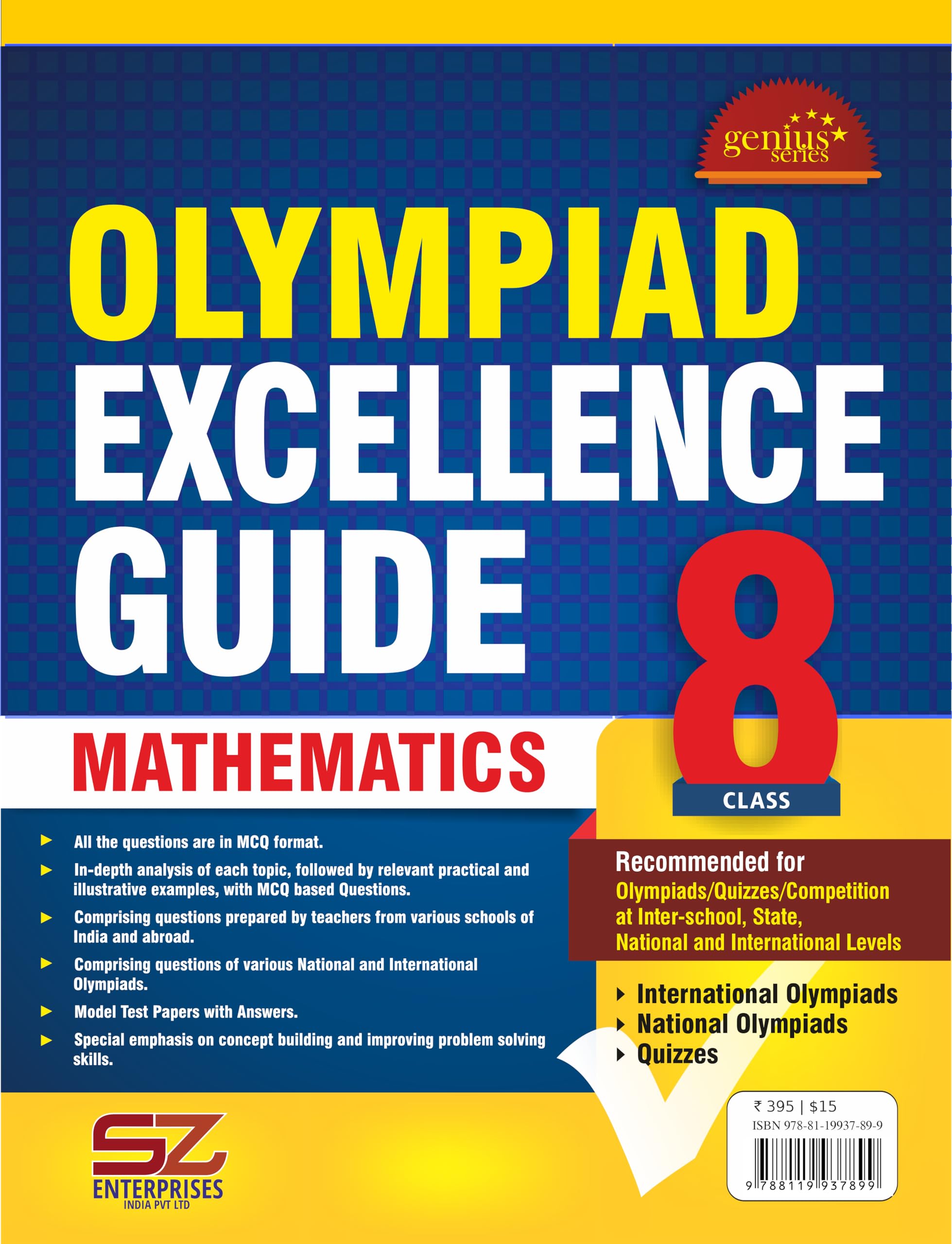 Maths Olympiad Excellence Guide Class 8 Paperback – 1 January 2023