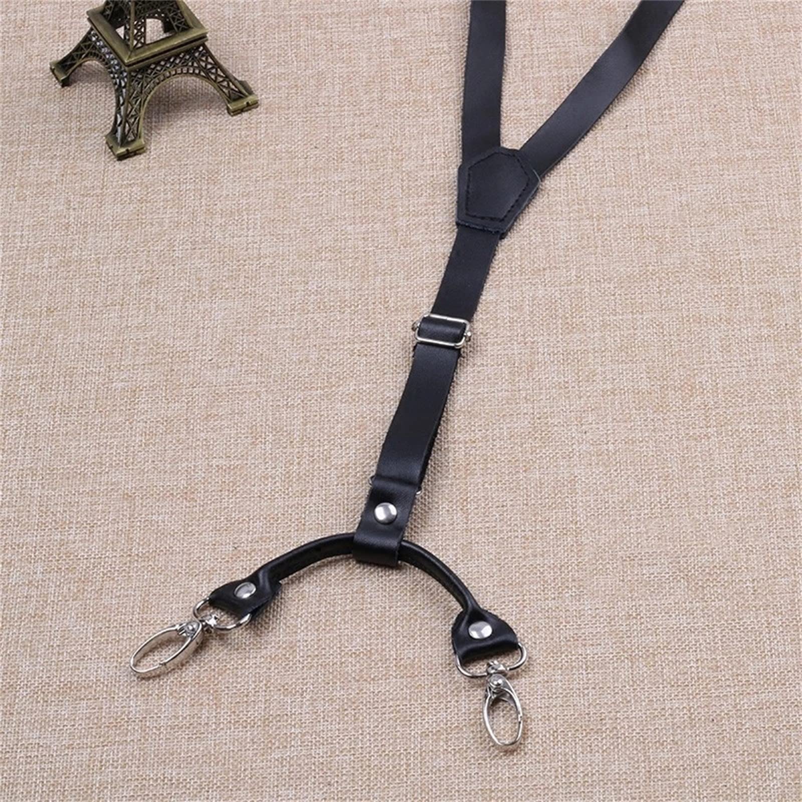 Tirantes para hombre, correa de piel, elegante, ajustable, para negocios, bodas, casual