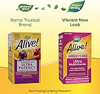 Vista 2 de Nature’s Way Alive! Women’s 50+ Ultra Potency Complete Multivitamin, High Potency Formula, Supports Whole Body Wellness & Healthy Aging*, 60 Tablets