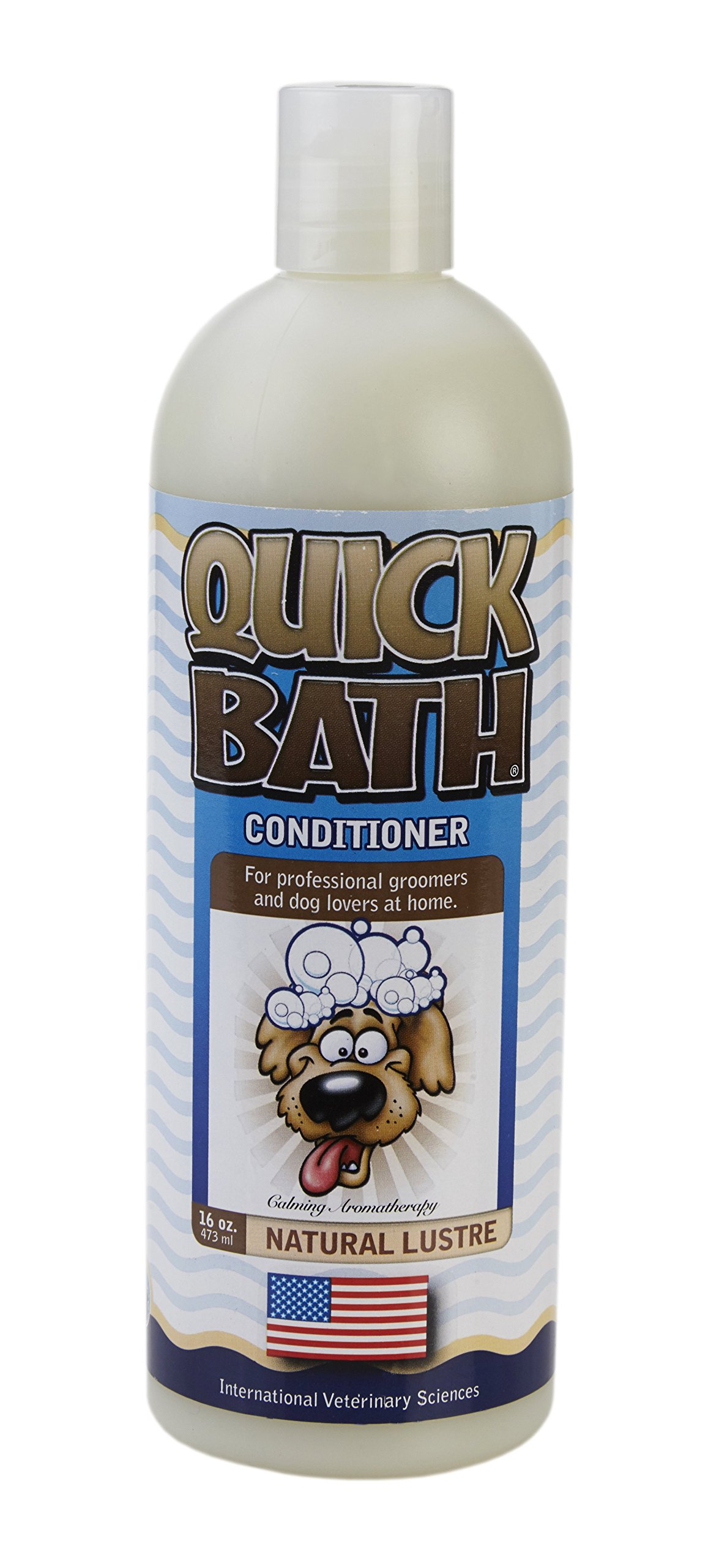International Veterinary Sciences Quick Bath Natural Lustre Conditioner, 16 oz
