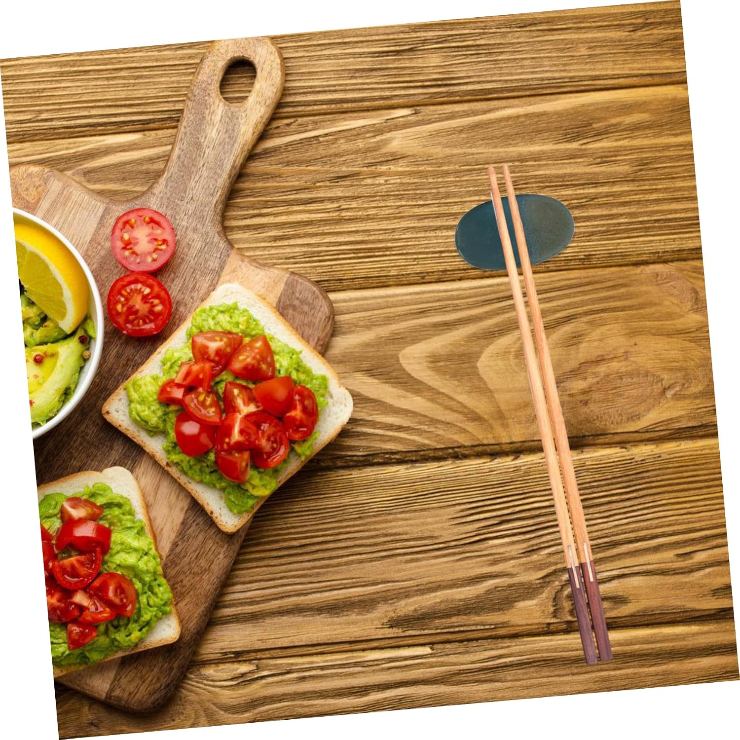 Garneck 7pcs Japanese Style Ceramic Chopsticks Racks Non Slip Chopstick Holders for Home Dining Tableware Spoon Fork Rest