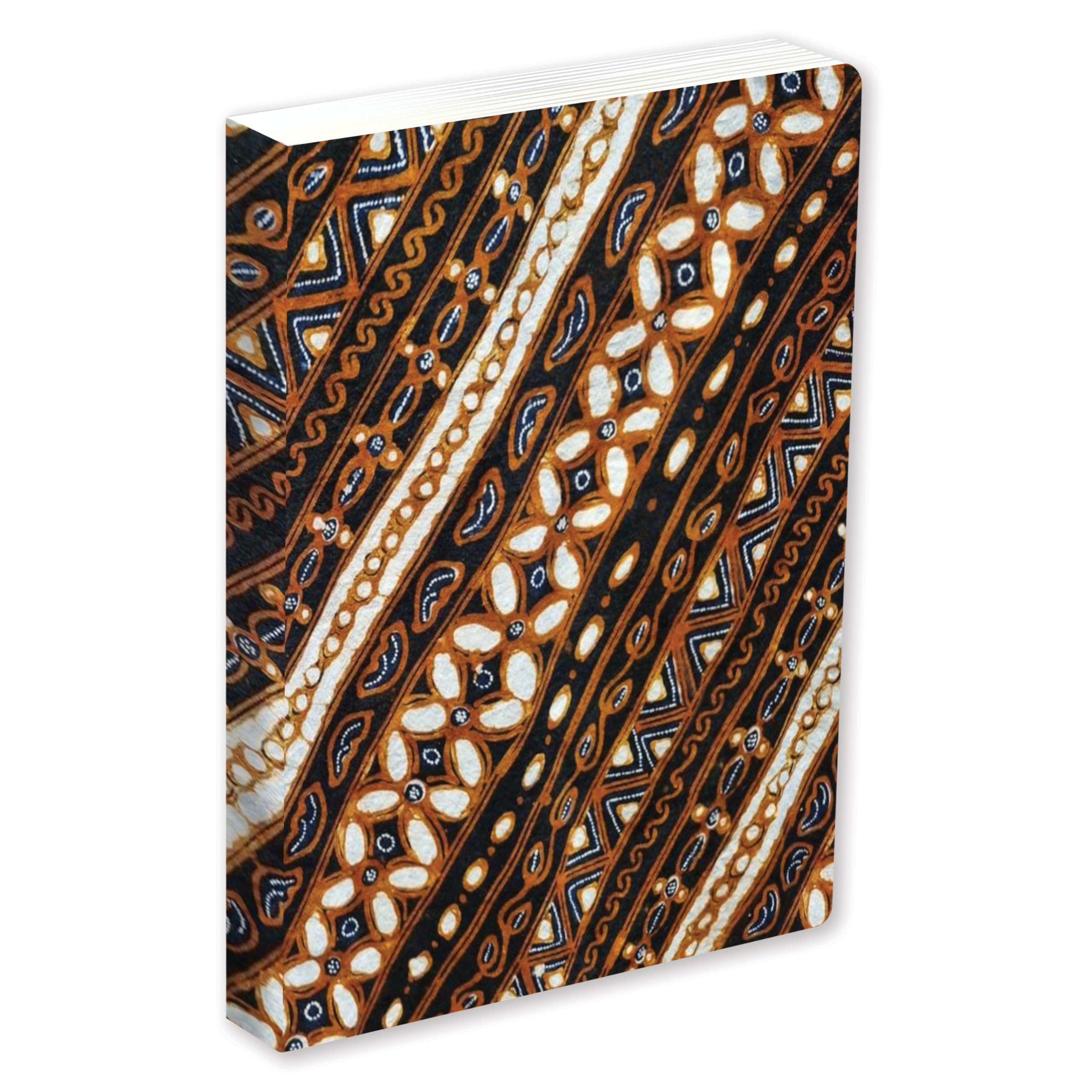 Journal Batik Udan Liris (Drizzling Rain), Lined Paperback: Blank Lined 144 Page A5 Notebook (Jrnl)