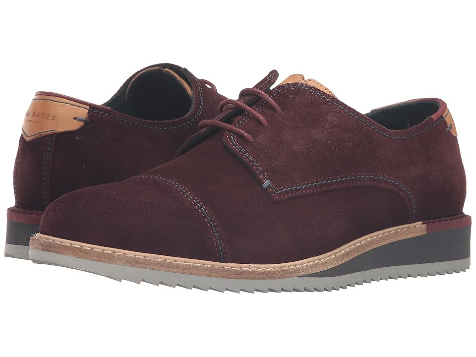 

Ted Baker Gliyne (Dark Red Waxed Suede) Men's Shoes