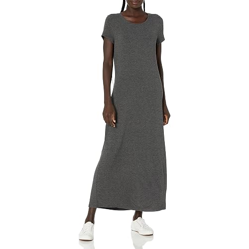 Amazon Essentials Women's Short-Sleeve Maxi Dress