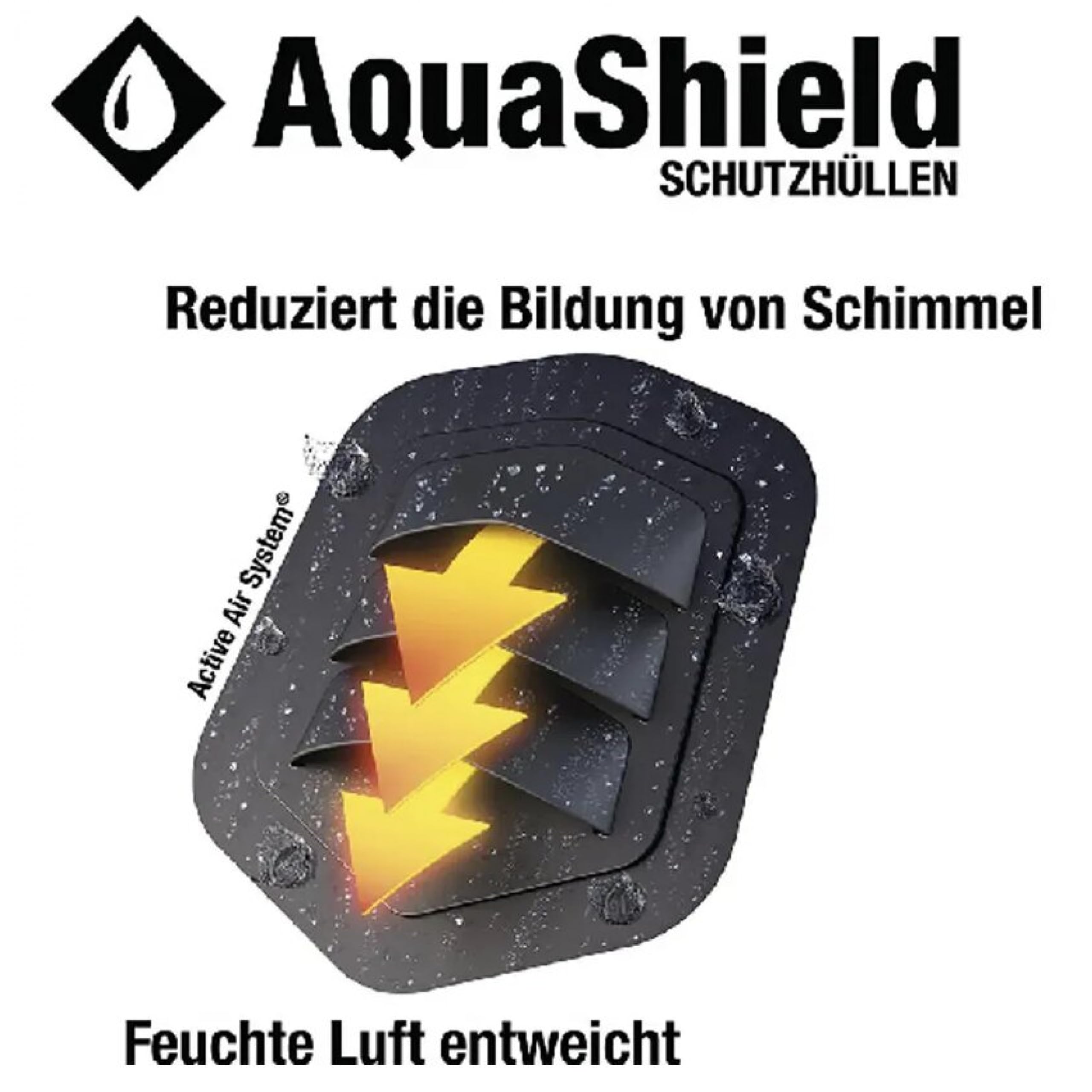 Siena Garden AquaShield Housse de Protection Gris