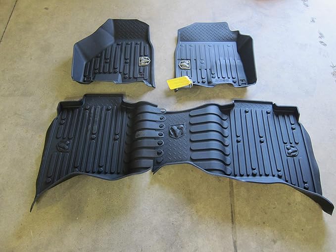 Mopar Ram 1500 2500 3500 4500/5500 Black All Weather Floor