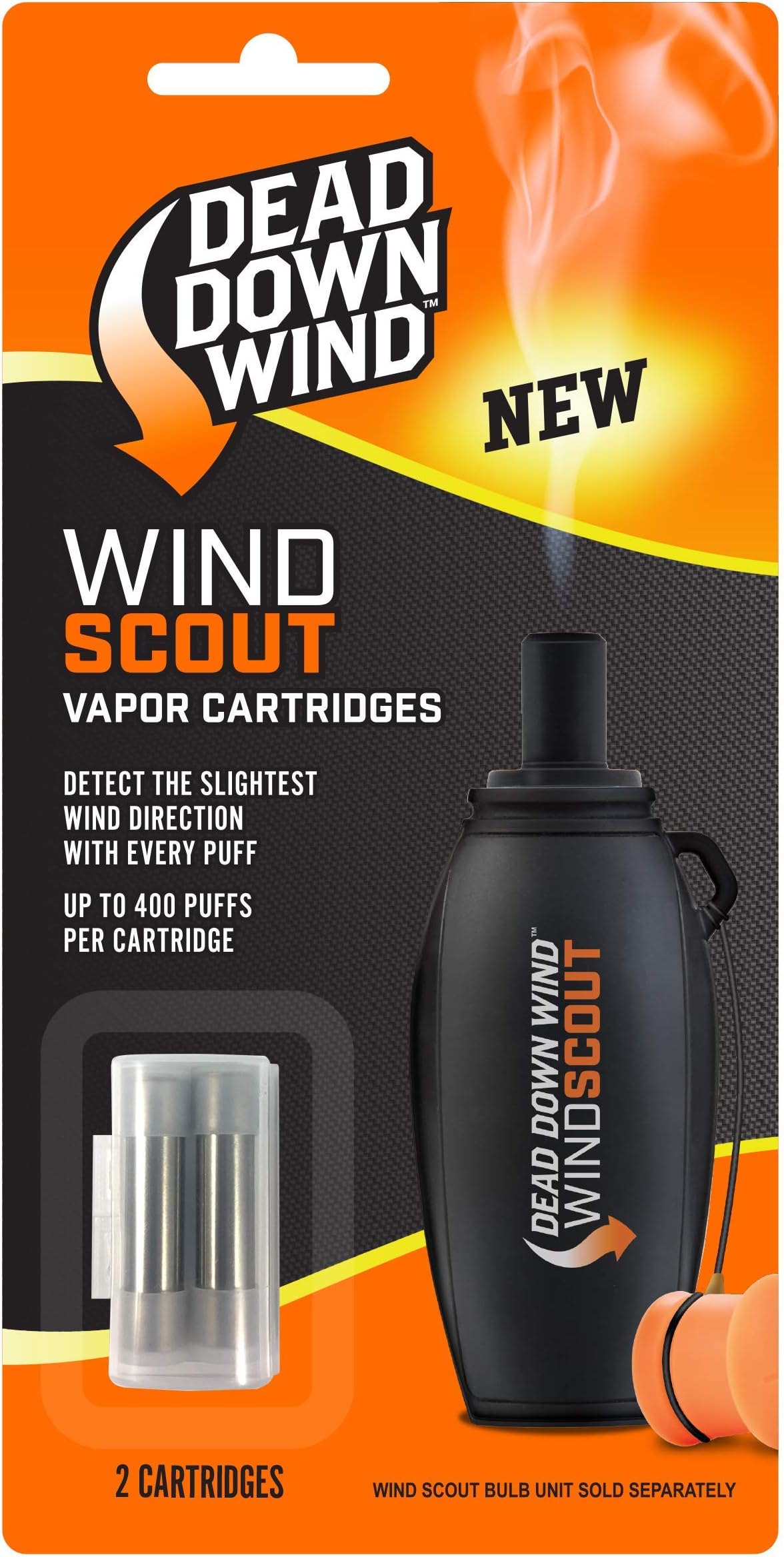 Dead Down Wind Wind Scout Wind Detector | Odorless Wind Direction Indicator, Longer Range Visibility, Detects Subtle Breezes (Wind Detector Refill)