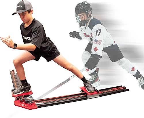 Miniatura 5 de PowerSkater Ice Hockey Training System for Off Season Skating Development and Strength Conditioning
