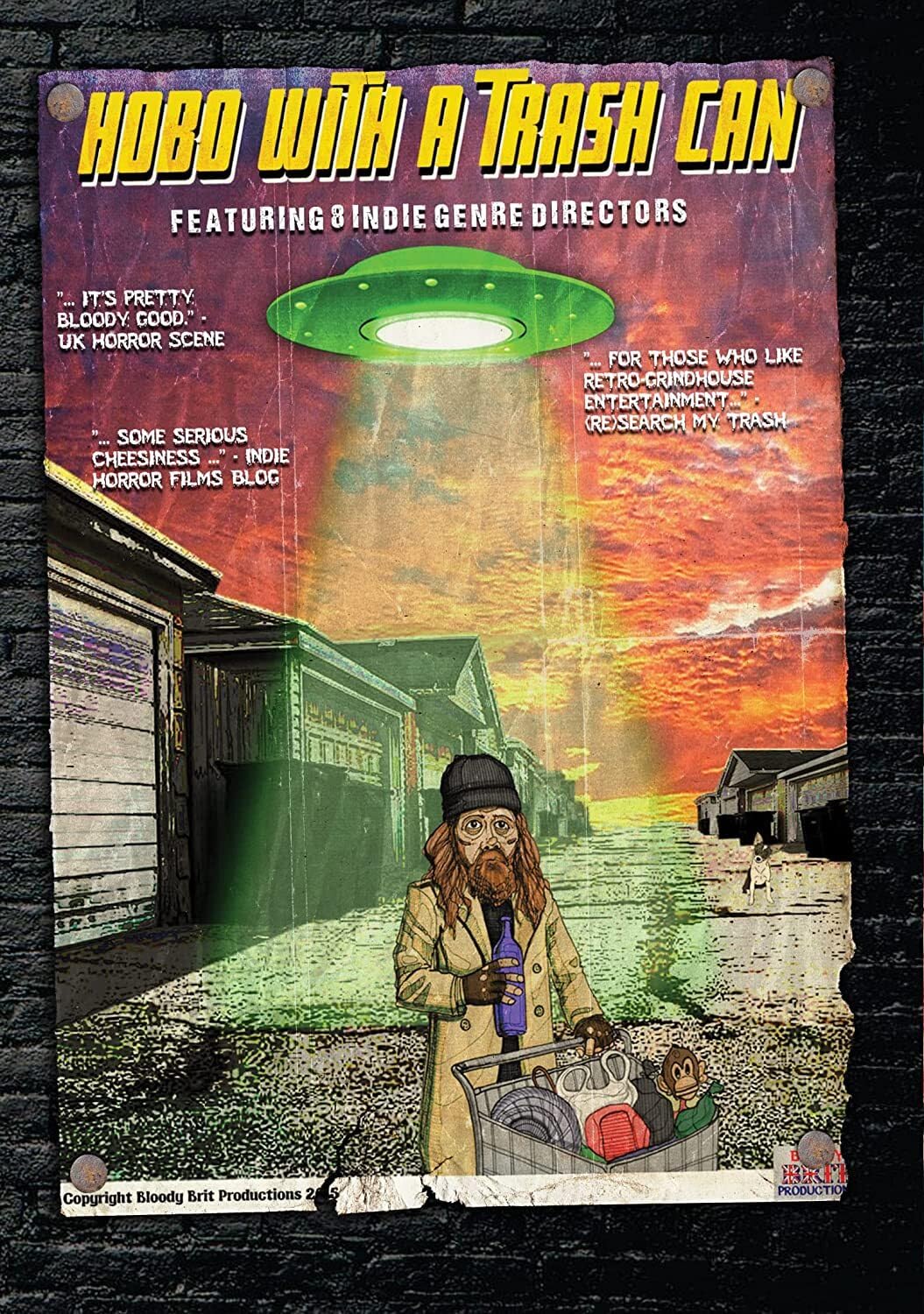 Película Hobo With A Trash Can DVD importación de Estados Unidos