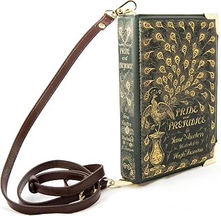 Book Themed Purse for Literary Lovers - Ideal Literary Gift for Readers & Bookworms - Handbag & Crossbody Bag