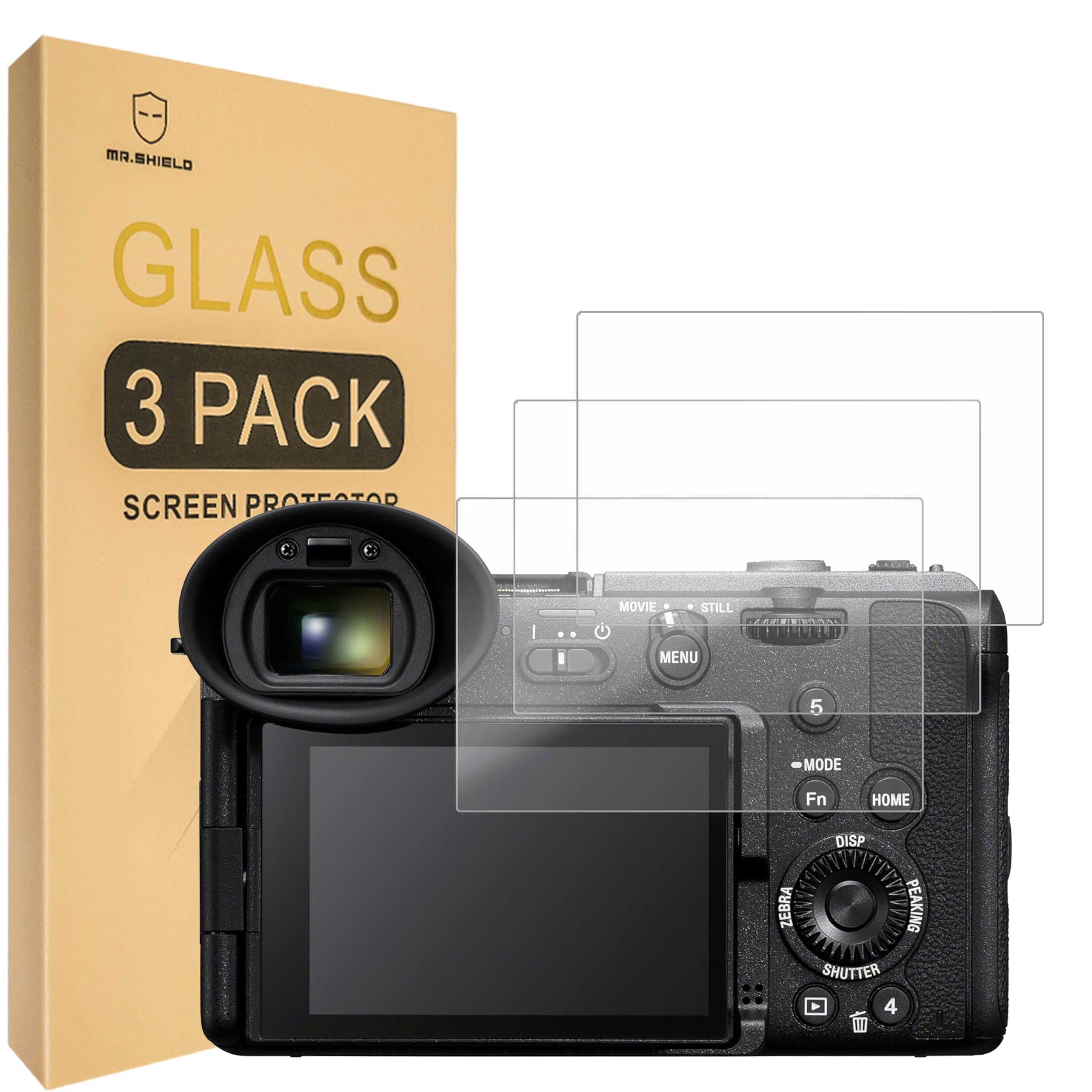 Vidrio japonés compatible con Sony FX2 Mr.Shield protector con resistencia perimetral avanzada 7