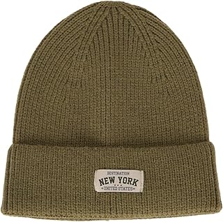 DeFacto Erkek Etiket Baskılı Triko Bere