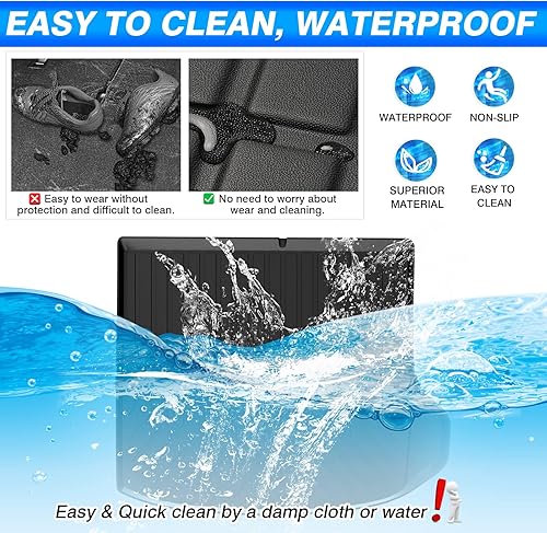 Miniatura 4 de T TGBROS Revestimiento de carga personalizado para Jeep Wagoneer y Jeep Grand Wagoneer 2022-2023 2024 detrás de la segunda fila para todo tipo de