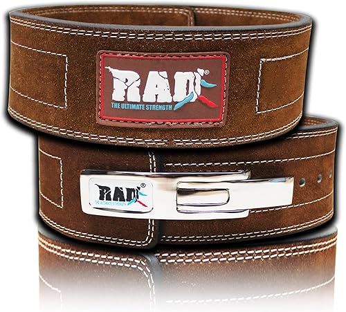 Miniatura 3 de RAD - Cinturón de levantamiento de pesas para hombres y mujeres, levantamiento de pesas, correa de palanca de 0.39410 mm