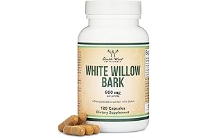 White Willow Bark Capsules: Joint and Muscle Relief