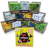 Shape Shifting Box - STEM Magnetic Fidget Cube That Transforms Into Over 70 Shapes - 12 Assorted Cubes Education Bundle - by Fun in Motion Toys