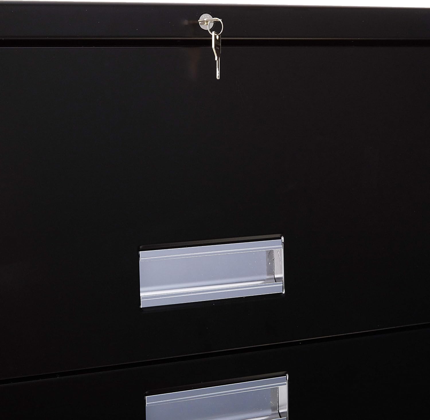 HON 685LP 5-Drawer Lateral File with one drawer open