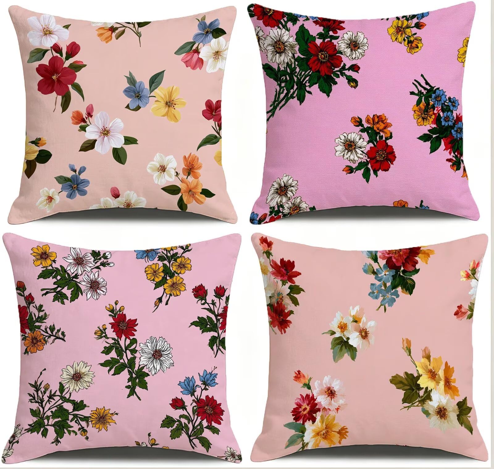 Coussin Exterieur Impermeable Violet, Taie Oreiller 80x80, Cod-751